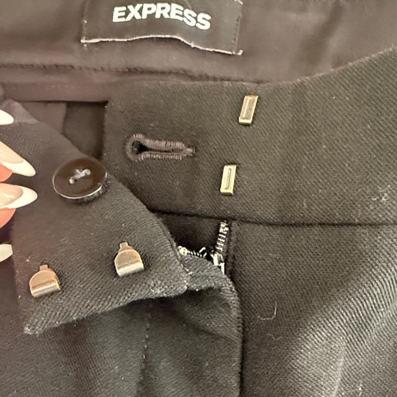 Express Black Barely Boot High-Rise Pants - Picture 3 of 6